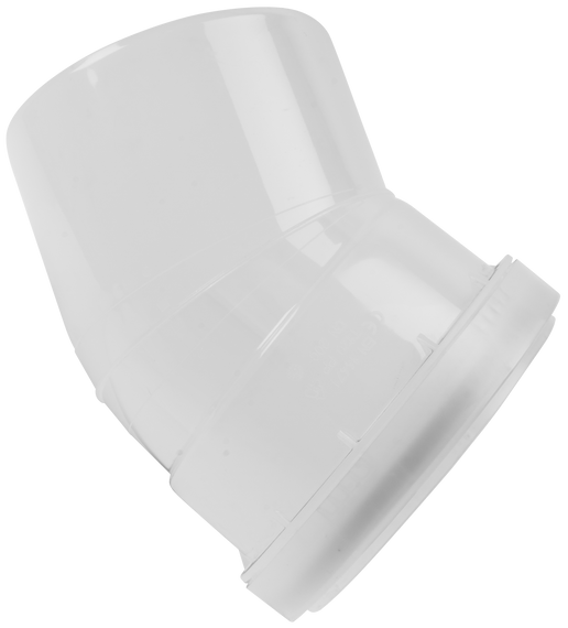 Wolf Abgasrohrbogen 30°, DN200, aus Polypropylen bis 120°C 2652016