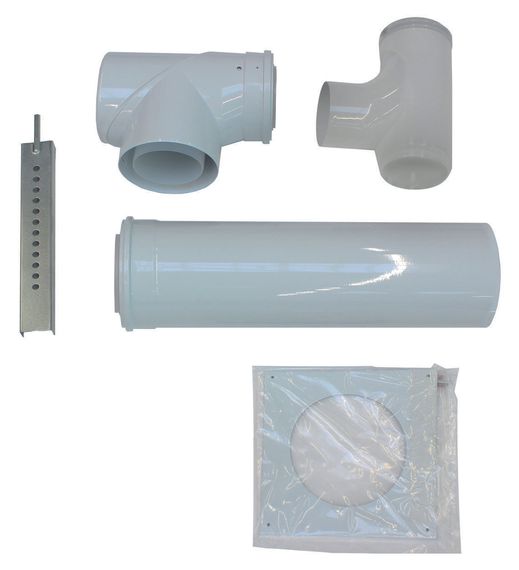 Vaillant Basis-Anschluss-Set, konzentrischer Anschluss Ø 110/160 PP, 0020106374