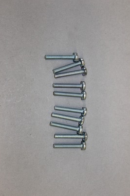 Brötje Schraube M4x25 Kit 821285, verschiedene Farben, Bau- und Baumaterialien