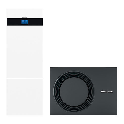 Buderus Luft-Wasser-Wärmepumpe Logaplus M WLW176i-4 AR T180