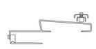 Vaillant Kollektormontage-Set 9.038, 4x VFK 145 / 155 H 2-reihig auf Pfanne 0020145235