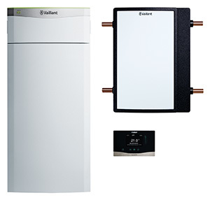 Vaillant flexoTHERM exclusive VWF 117/4 mit fluoCOLLECT VWW 11/4 SI - Heizungswärmepumpe - Vaillant