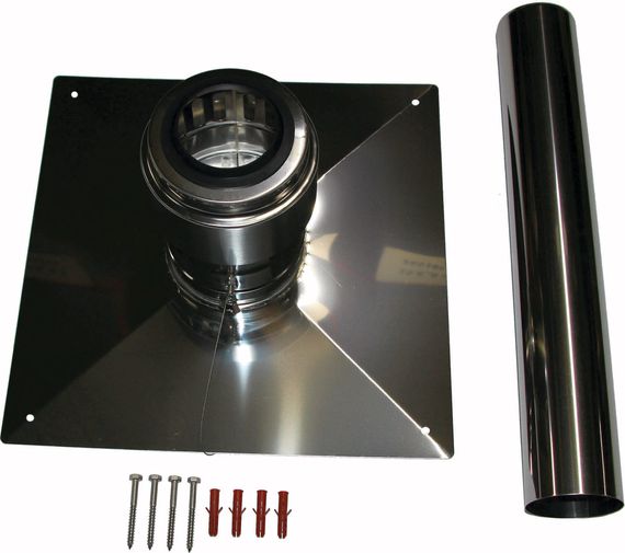 Wolf Schachtabdeckung DN110 Edelstahl für starre Systeme 2651770