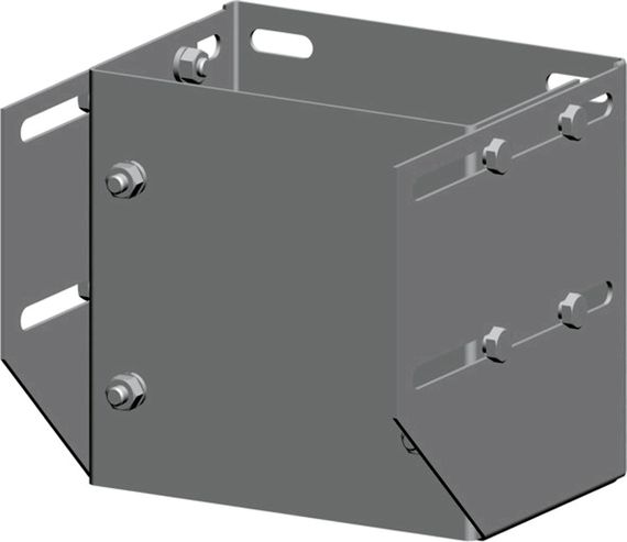 Wolf Verlängerung für Außenwandkonsole DN125, 155-240mm, für Fassadensystem 2651784