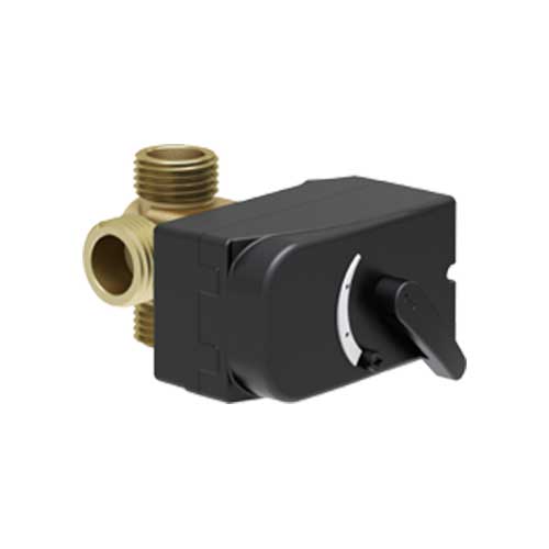 Viessmann Rücklaufverteil-Set zu Vitotrans 353, Typ PBSA ZK02903, 3-Wege-Umschaltventil für Pufferspeicher, G 1 AG Anschluss, Viessmann