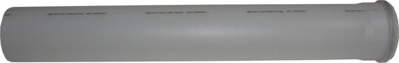 Wolf Abgasrohr DN200, Länge 1000 mm, aus Polypropylen bis 120°C 2651361