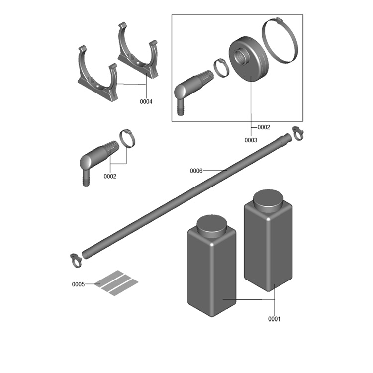 Viessmann Neutralisationseinrichtung+Wandhalterung für Brennwertkessel bis 35kW, 7968318