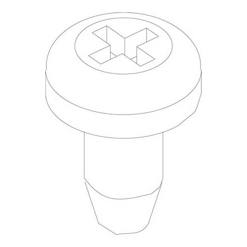 JUNKERS/BOSCH Ersatzteil TTNR: 29106114320 Schraube 4,8x13 (10x) everp