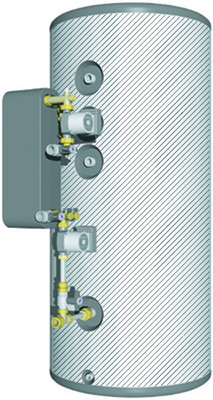 Brötje Speicherladesystem LSR-300 B HydroComfort für COSMO CC-CPL 300, Edelstahl, 23.000 kg, 833165