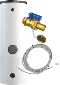 Buderus SP4, 500 Liter Kombispeicher Logalux BPU 500-C, inkl. KFE-Kugelhahn 1/2′′ 7739619573