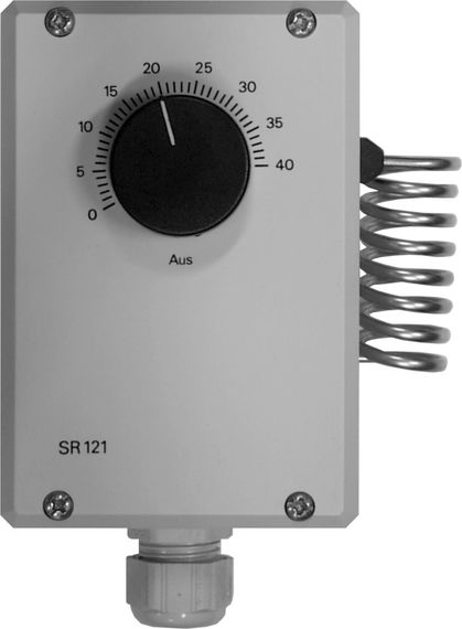 Wolf Raumthermostat Industrieausführung 2735300, Robust für industrielle Heizungsregelungen, 145x112x68mm, verschiedene Farben