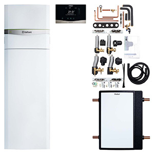 Vaillant Paket 4.6208 flexoCOMPACT exclusive VWF 88/4 mit fluoCOLLECT VWW 11/4 SI 8000017322