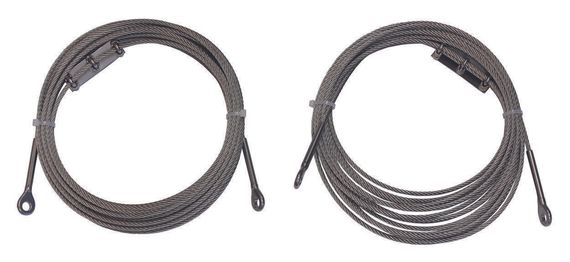 Vaillant Abspannseil (2 Stck) 10 m Drahtseil zum Abspannen Flachdachgestell 0020160658