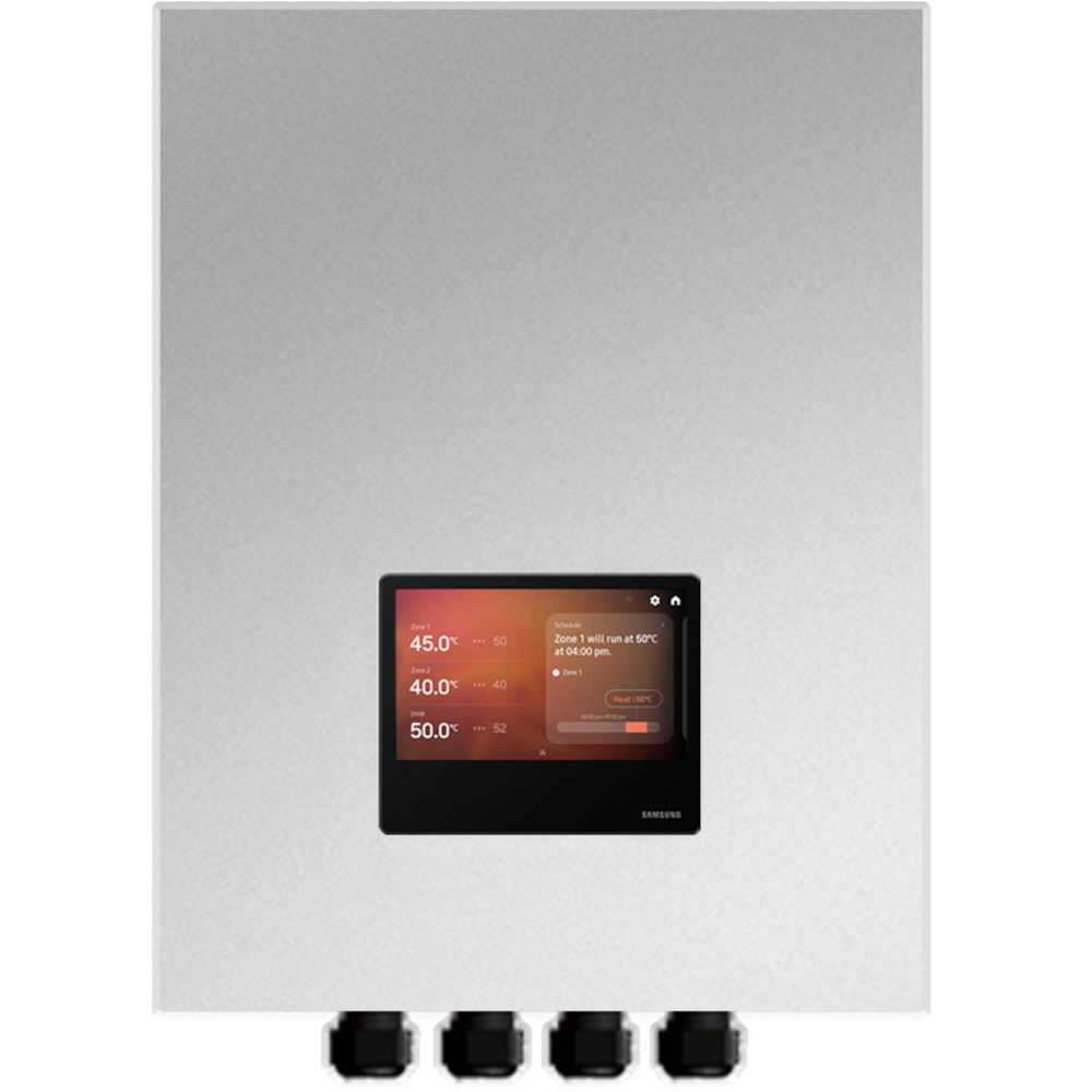 Samsung Kaskadenregler MCM-D3E0N, 7" AI-Home Touch Display, Wi-Fi, für bis zu 8 Mono-Wärmepumpensysteme, verschiedene Farben