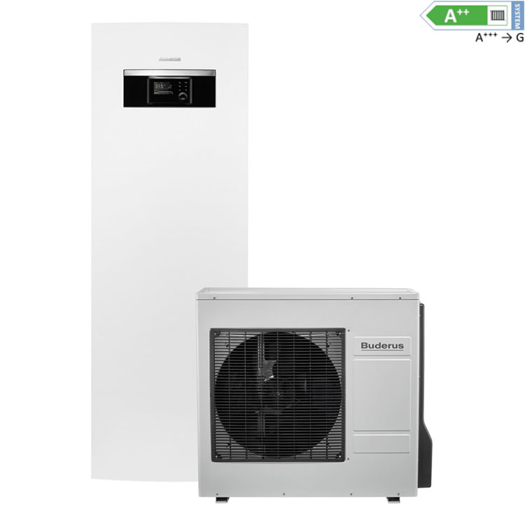 7739621331_01b Buderus Luft-Wasser-Wärmepumpe Logaplus-Paket WP-SP1 WLW-10 SP AR, WLW166-10 T190