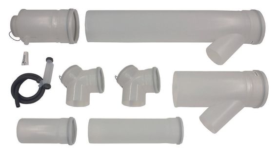 Vaillant Basis-Anschluss-Set S.1 für 2 Geräte, 2er Kaskade Ø 160/250 PP 0020151156