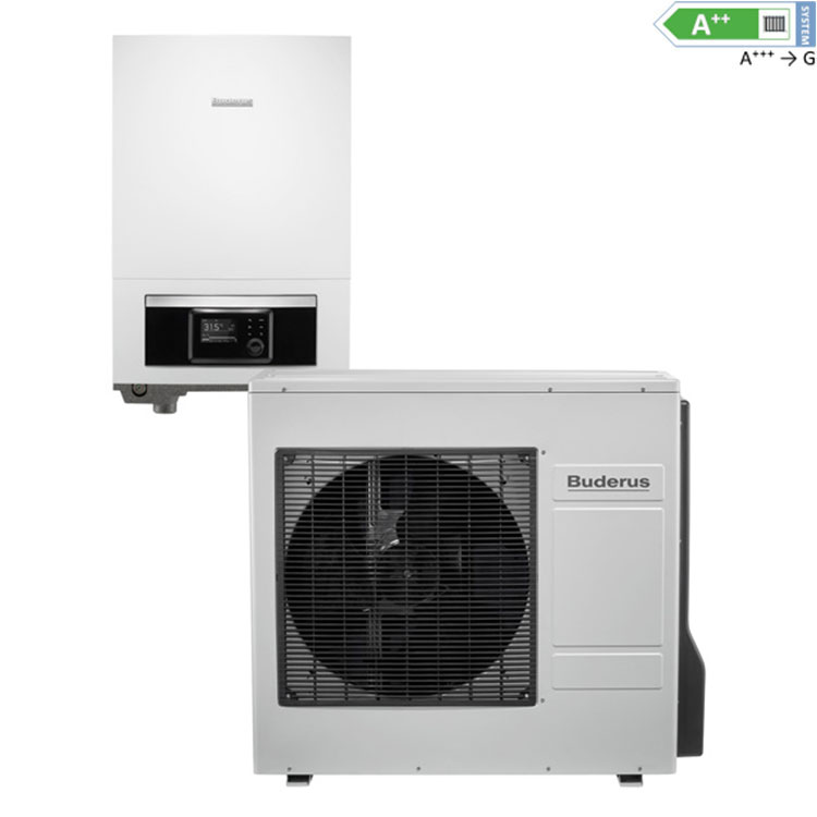 7739621338_01 Buderus Luft-Wasser-Wärmepumpe Logaplus-Paket WP-SP2 WLW-10 SP AR, WLW166-10 E