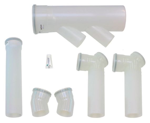 Vaillant Erweiterungs-Set für 2 Geräte, Kaskade Ø 250 PP 0020106556