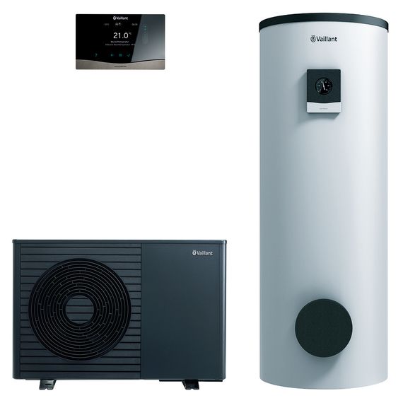 Vaillant Paket 4.3322 aroTHERM plus /8.1 VWL 55/8.1 A 230V mit VIH RW 300/3 BR 8000044751