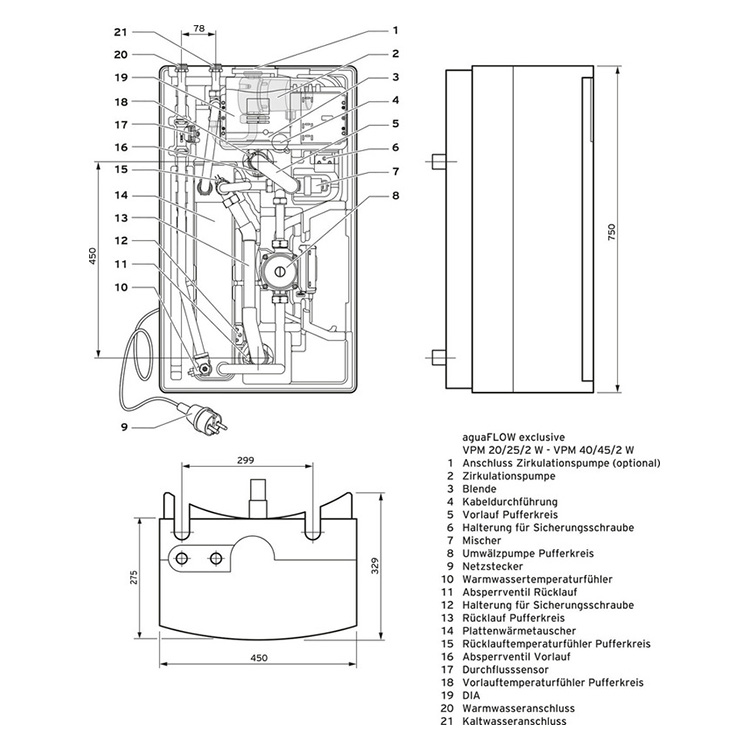 0010014313_02 Vaillant Trinkwasserstation aguaFLOW exclusive VPM 20/25/2 W 0010014311