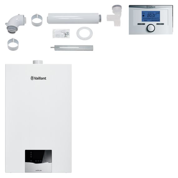 Vaillant Paket 1.121, 3x ecoTEC plus VCW 20/26 CS/1-5, VRT 350, Abgas 8000014531