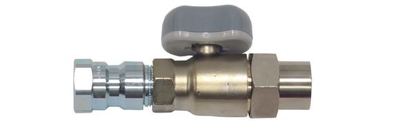 Vaillant Gaskugelhahn-Durchgang mit Brandschutzeinrichtung Rp 3/4, 300848