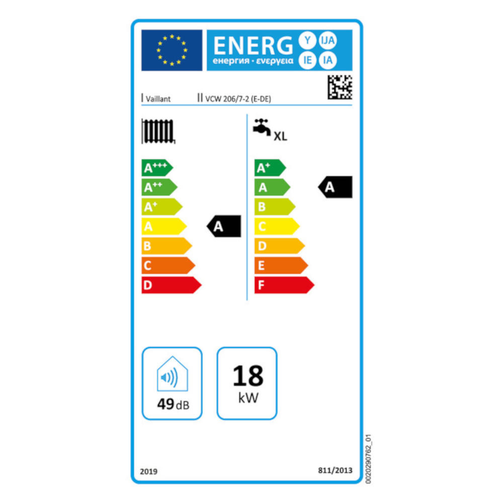 Vaillant ecoTEC pure VCW 206/7-2 Gas-Wandheizgerät Brennwert