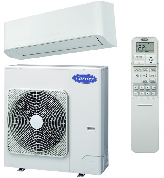 Carrier Single-Split-Klimagerät Komfort Line 40/38 WHM 071, weiß, 6,5 kW, PM2.5 Filter ZC00054