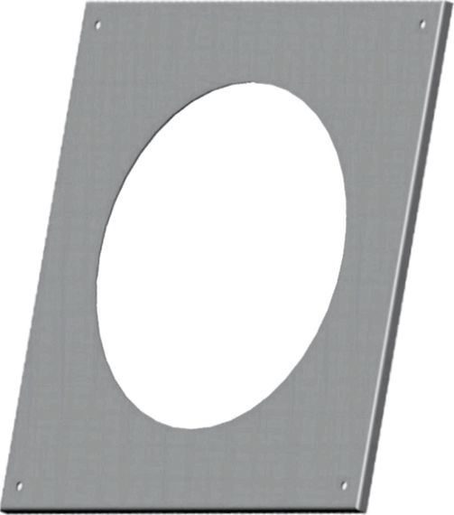 Wolf Rosette DN160 weiß, zur Abdeckung des Mauerdurchbruchs 2651547