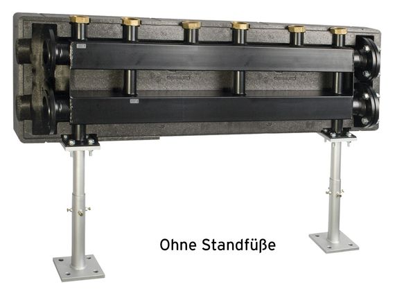 Vaillant Verteiler für 3 Rohrgruppen 1 1/4″ - 2″, Flanschanschluss DN 80, PN 6 0010045842