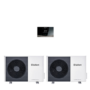 Vaillant Paket 4.0505 aroTHERM Split plus VWL 75/8.2 AS S2, 2er Kaskade mit Hydraulikstation 8000038629