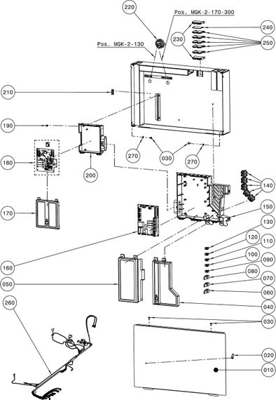 Wolf MGK-2-210 Gasbrennwertkessel 210 kW, für Erdgas E, LL und Flüssiggas P 8752243