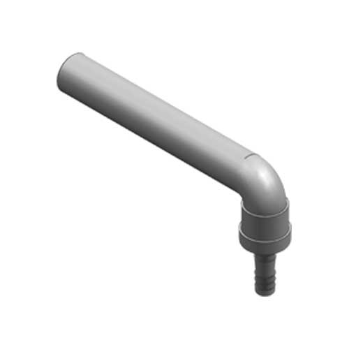Viessmann Anschlussbogen (DN 40), Anschluss an das Abflussrohr (DN 40) 7461025