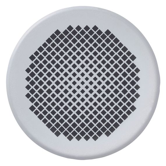 Vaillant Design Abdeckblende rund Ø 125 mm Square weiß 0020212297