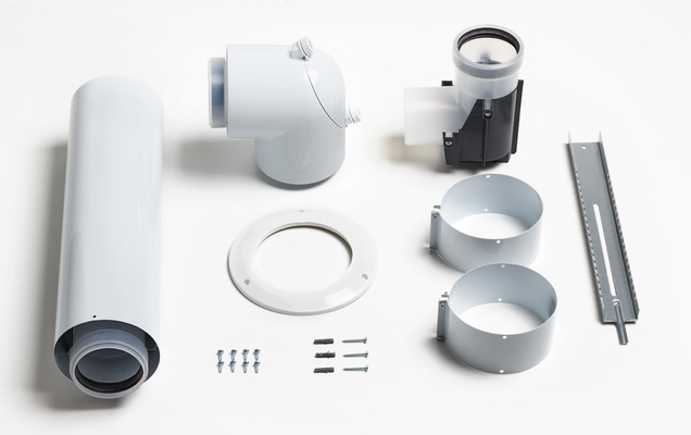 Vaillant Paket 2.49/3 ecoVIT exclusiv VKK 286/4 VRC 700, VIH R 150/6 B, Abgas E/H 0010029801