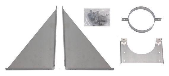 Vaillant Außenwandkonsole verstellbar 50 bis 300 mm, Edelstahl 0020042749