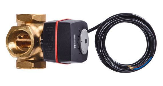 Vaillant 3-Wege-Umschalt-Ventil (DN 50) - DN 50, Kvs-Wert 40, Stellmotor und Anschlusskabel inklusive