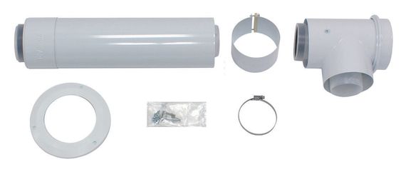 Vaillant Basis-Anschluss-Set, konzentrischer Anschluss Ø 80/125 PP, 303208 für Heizgeräte