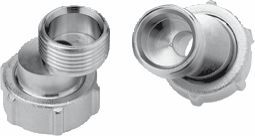 Buderus Exzenter für Anschlussarmatur, G 3/4′′ x M 22 x 1,5, Messing, vernickelt 82289204