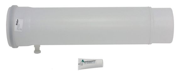 Vaillant Geräte-Anschluss-Stück (672 mm) Ø 150 auf Ø 160 PP für VKK 806-1606/3 0020095531