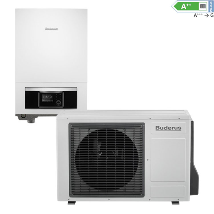 7739621335_01 Buderus Luft-Wasser-Wärmepumpe Logaplus-Paket WP-SP2 WLW-4 SP AR, WLW166-10 E