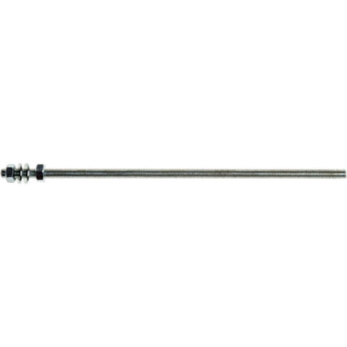 Brötje Gewindestange M8 x 262 verzinkt mit Muttern und Scheiben WOB 687676, verzinkt, M8, 262mm, Hardware