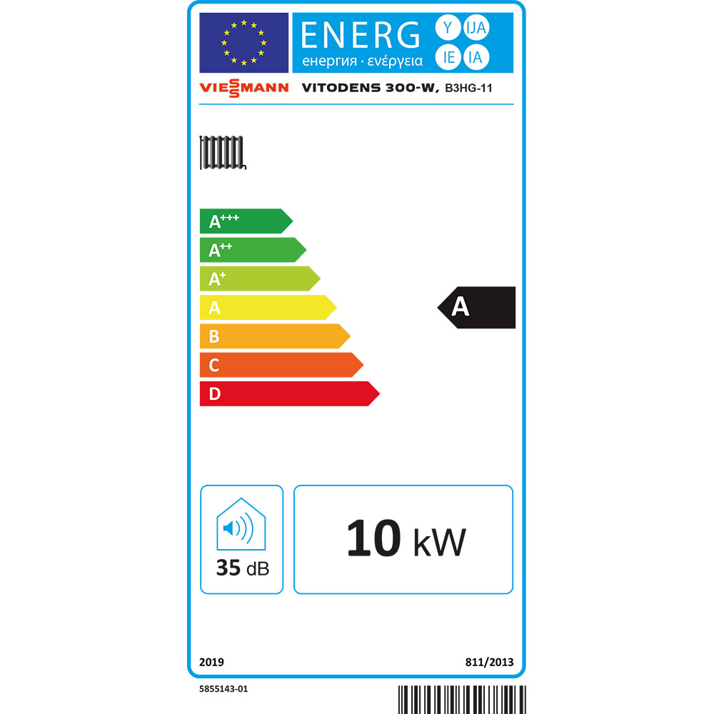 Viessmann Vitodens 300-W B3HF024 B3HG 11kW Brennwertpaket mit Vitocell 100-W 150L