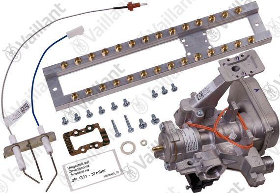 Vaillant Umstellsatz, auf 3P_50mbar 0010026376