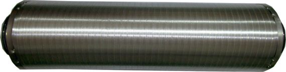 Wolf CWL Schalldämpfer, für Zu- oder Abluft, DN180, 1000mm, 50mm Dämmung 2575814