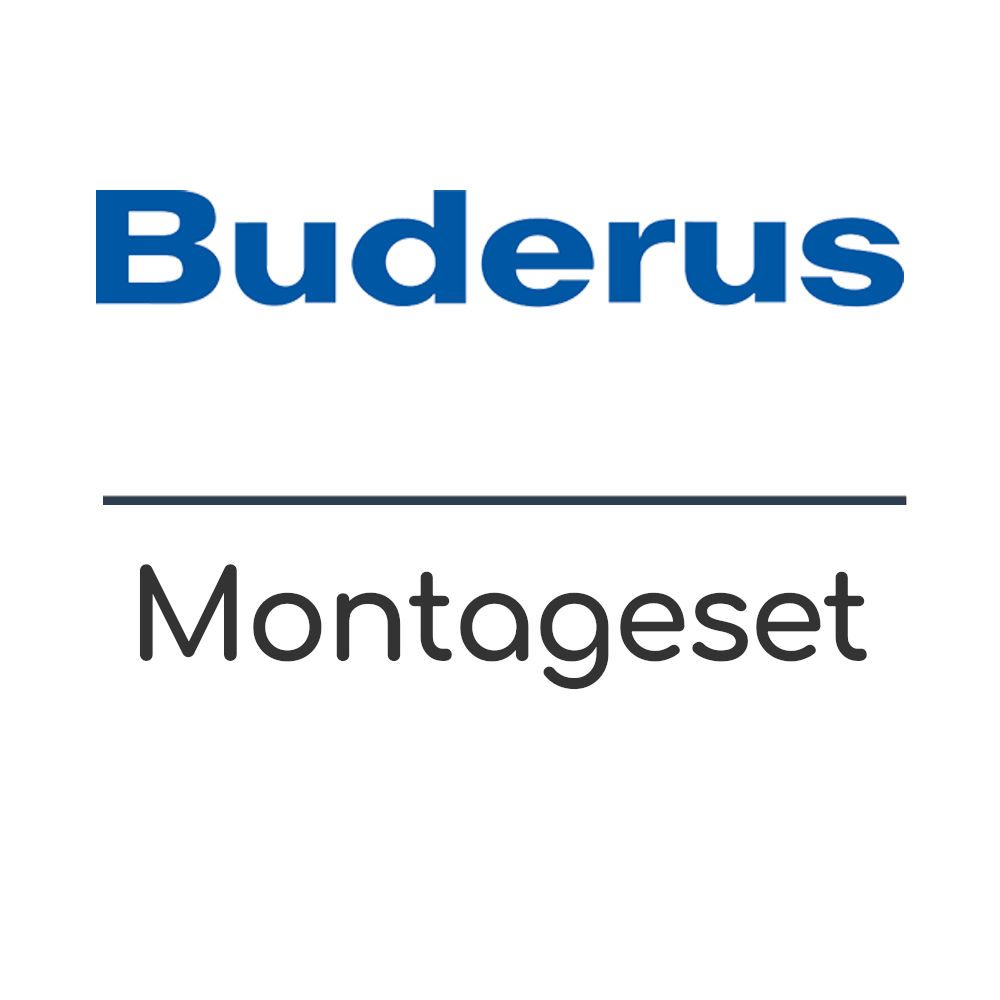 Buderus Montageset FD 9 SKT1.0 inklusive Anschluss-Set und Beschwerungswannen 7739619812