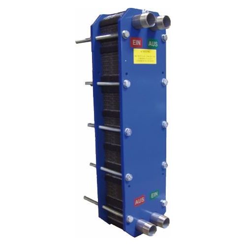 Sondex PWT geschraubt 14 kW Typ S8A 1 G 1/4 AG S8A-IT10-50-TLA 1.4401, Edelstahl, 4 Anschlüsse 1 1/4"
