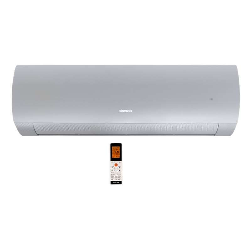 Sinclair Terrel Wandgerät silber 2,7 kW Kühlen / 3,0 kW Heizen SIH-09BITS, WiFi-fähig, für Räume bis 35 m²