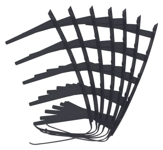 Vaillant Abstandshalter (7 Stck) im Schacht für flexible Abgasleitung Ø 100 PP 0020052281, Polypropylen, DN 100, Abgassysteme, Bau, Hardware