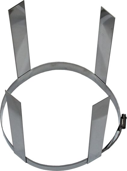 Wolf Abstandhalter DN200 aus Edelstahl - korrosionsbeständig für DN200 Rohrleitungen - Wolf GmbH